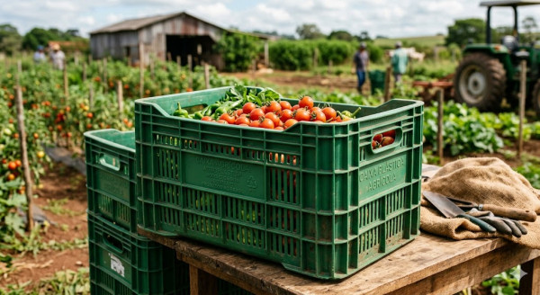 Caixa Plástica Agrícola